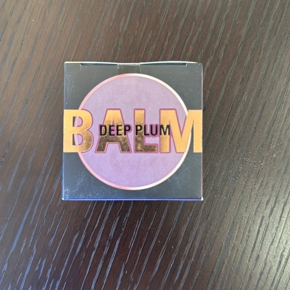 New! Makeup Revolution Balm Glow Deep Plum Multi Way Eyes, Cheeks and Lips